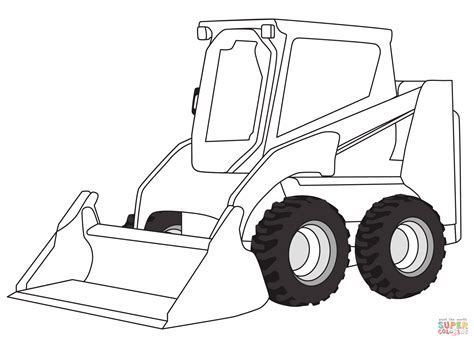 simple skid steer drawing|skid steer drawings free.